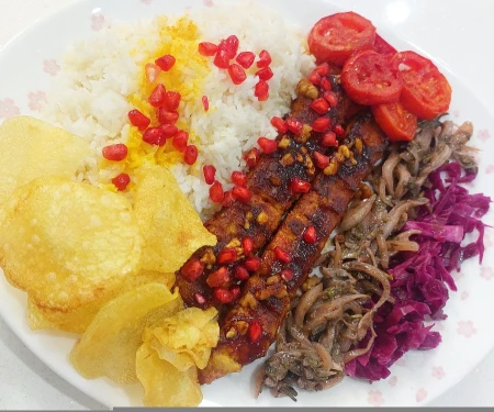 کباب تابه مرغ ترش