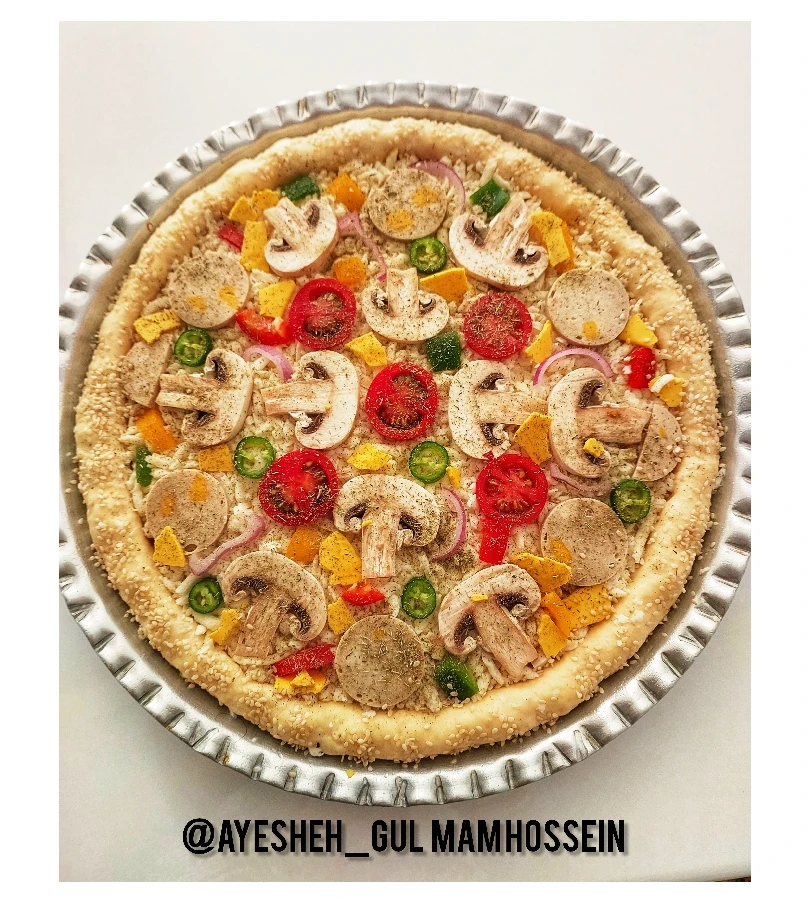عکس پیتزا و تمام نکات 