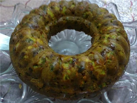 کیک سبزیجات