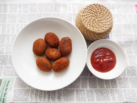 کتلت با گوشت کوبیده