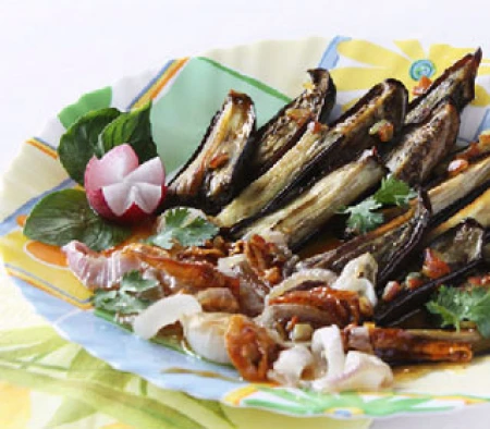 اردور بادمجان و پیاز