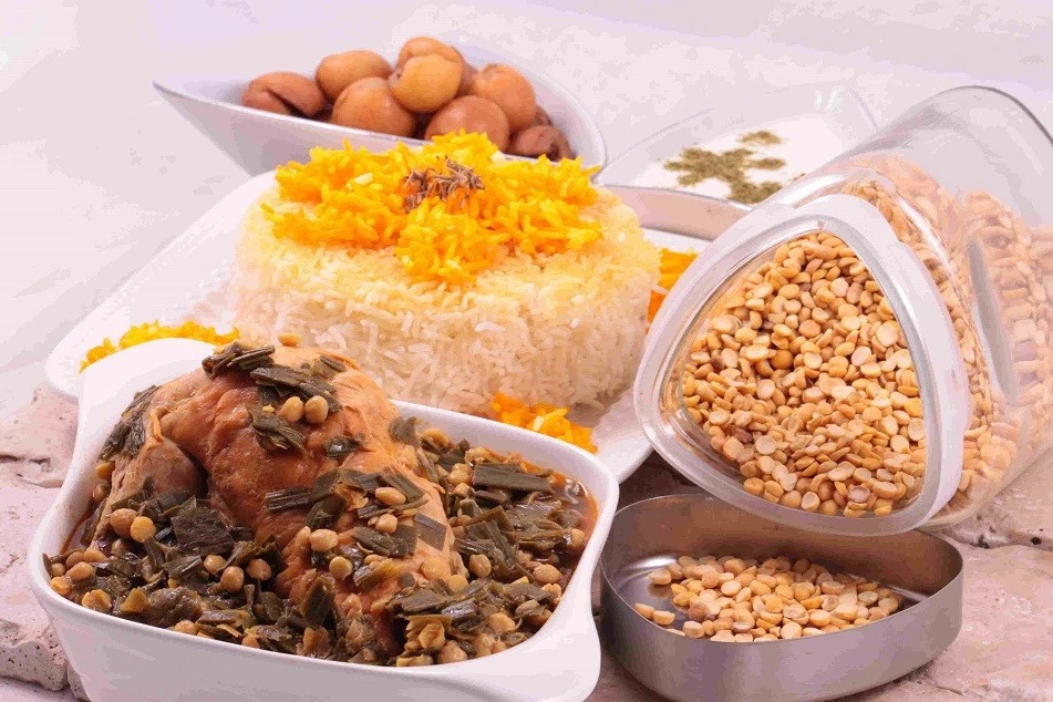 عکس خورش سیر قلیه