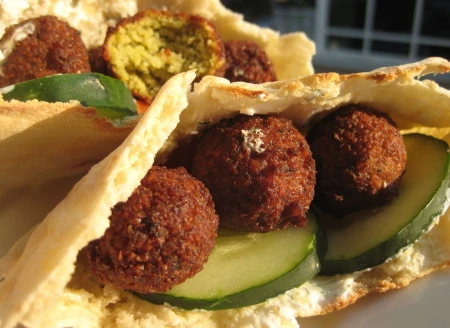 فلافل با سویا