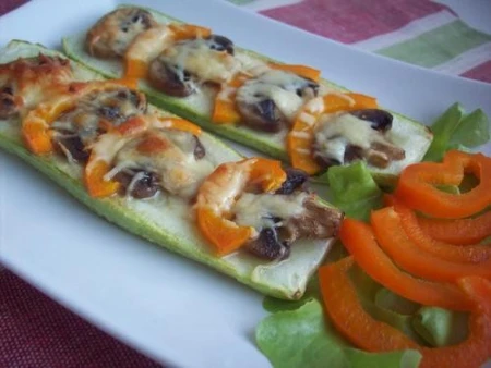 اردور کدو سبز با قارچ