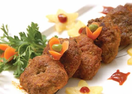 کوکوی گوشت و سبزیجات