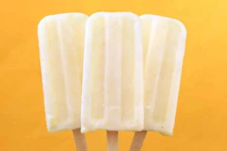 بستنی چوبی پودینگ وانیل