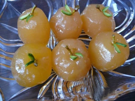 کمپوت سیب در مایکرویو