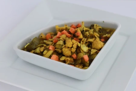 ترشی گل کلم مخلوط