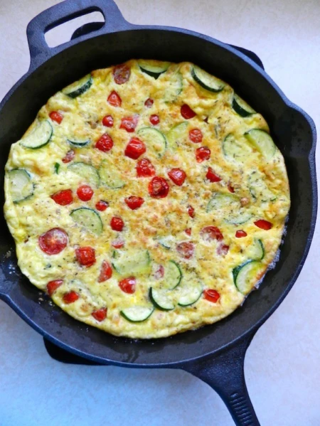 املت کدو سبز