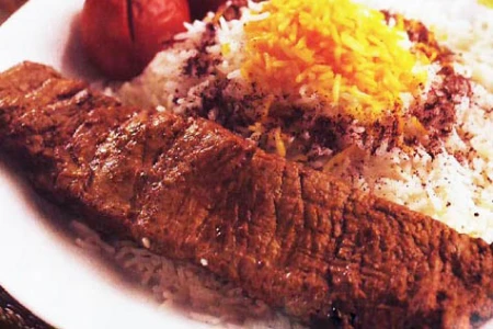 کباب برگ زعفرانی