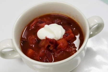 سـوپ چغـندر و کلـم