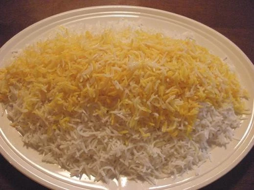 عکس چلو ساده ی آبکشی